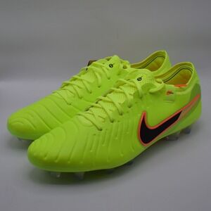 Nike Men's Tiempo Legend 10 Elite FG Soccer Cleats Volt Black Size 13 DV4328-701